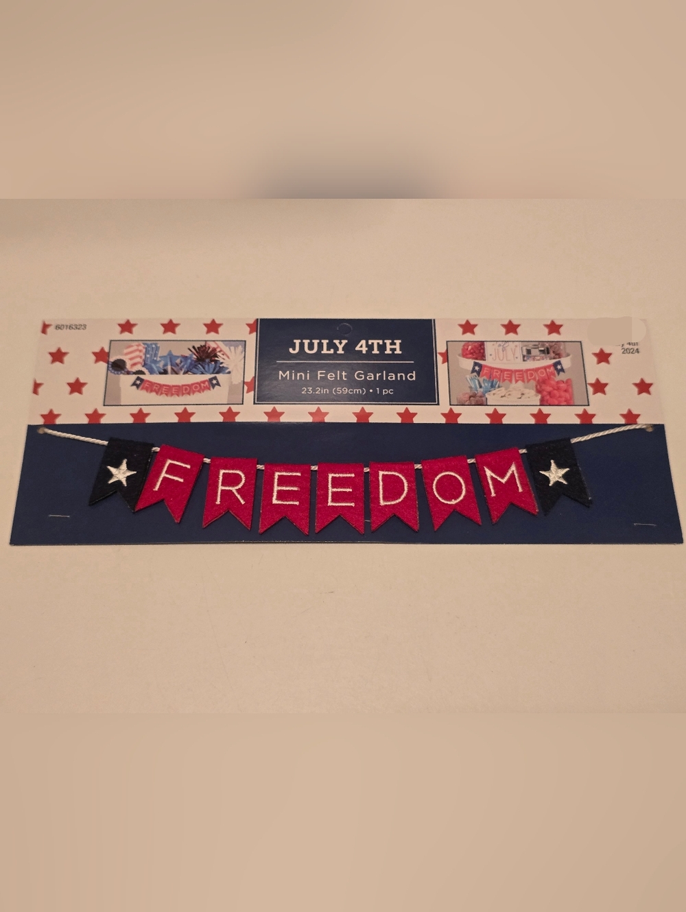 4th of July Mini Felt Garland